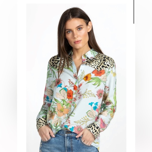 Johnny Was Tops Johnny Was Xs Liliana Western Shirt Poshmark